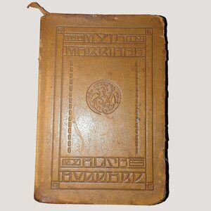 Myth In Marriage Alice Hubbard 1930 Hardcover Book Roycrofters Leather Bound